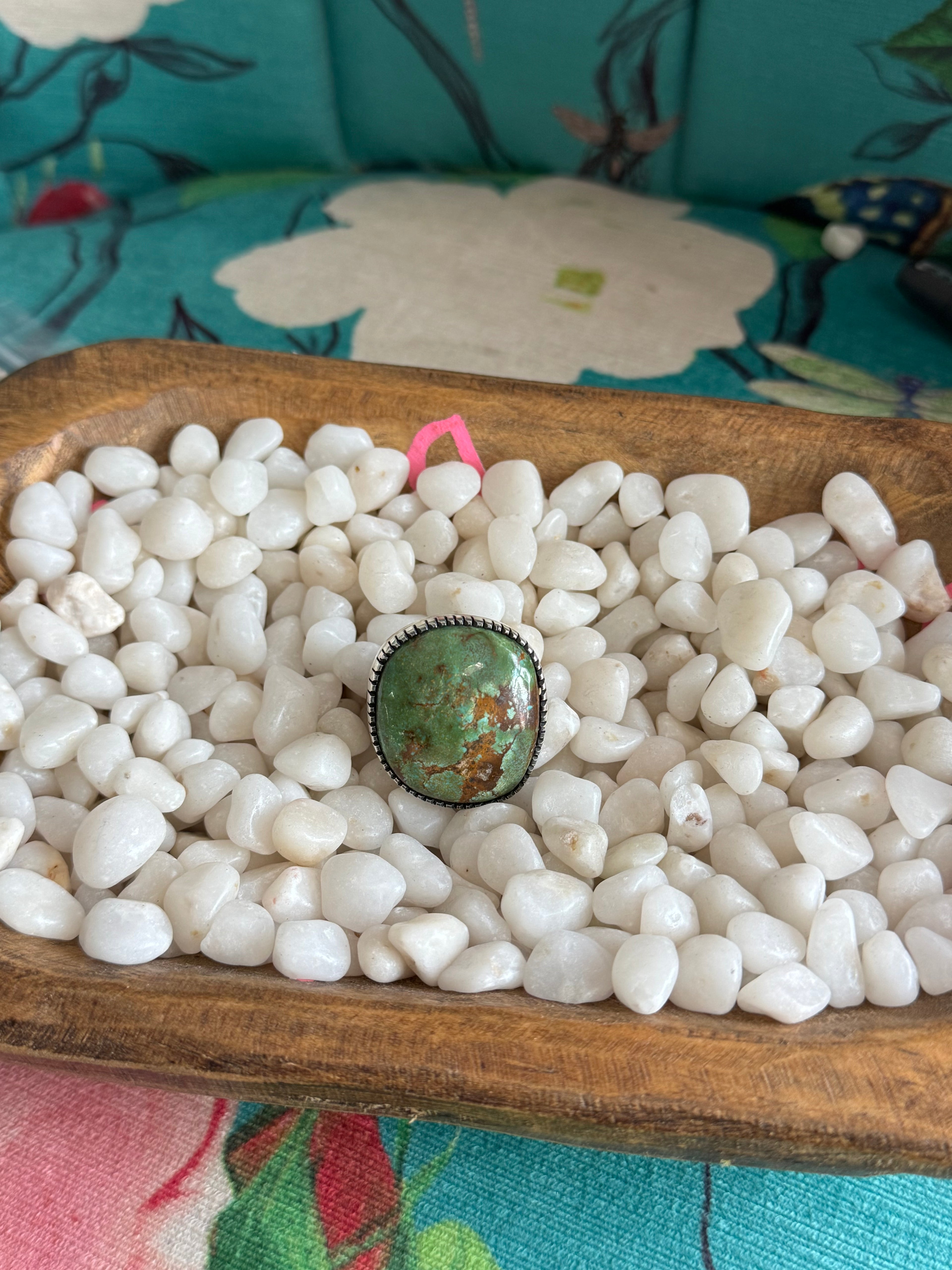 Chunky stone rings