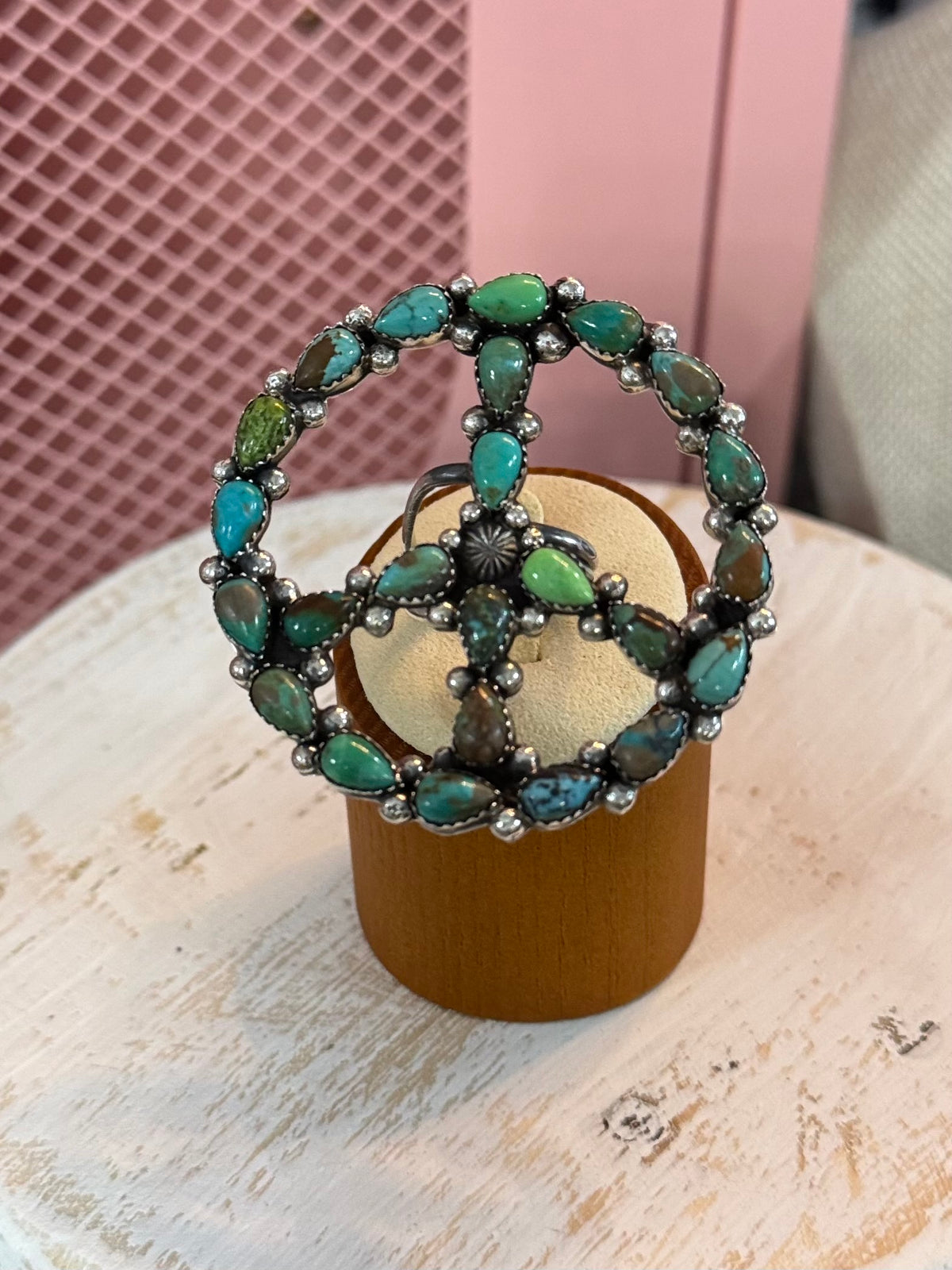 Peace sign rings