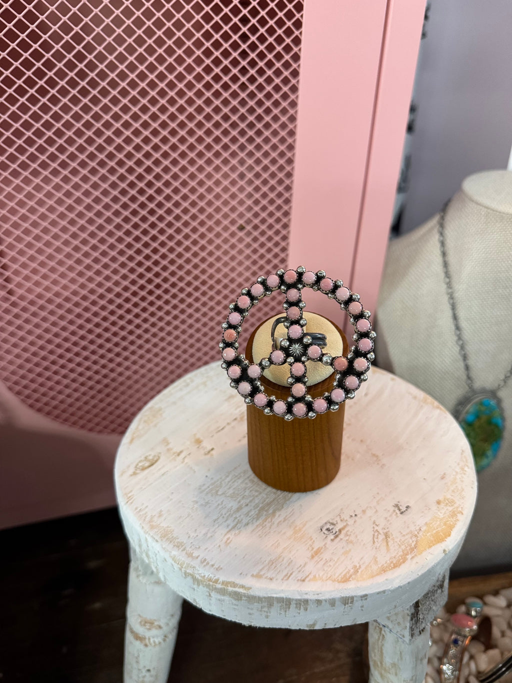 Peace sign rings