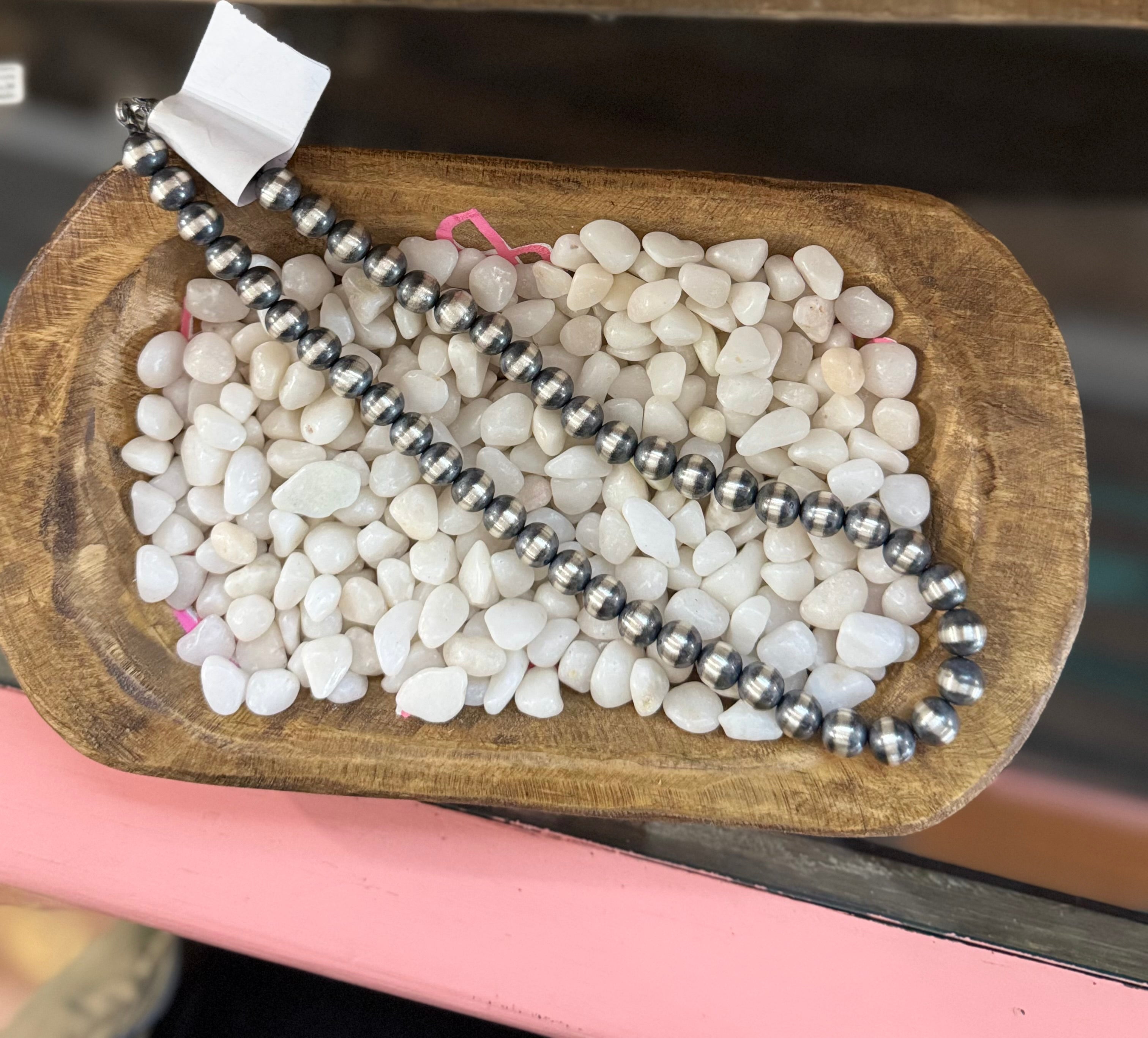 10mm 20’inch desert pearls