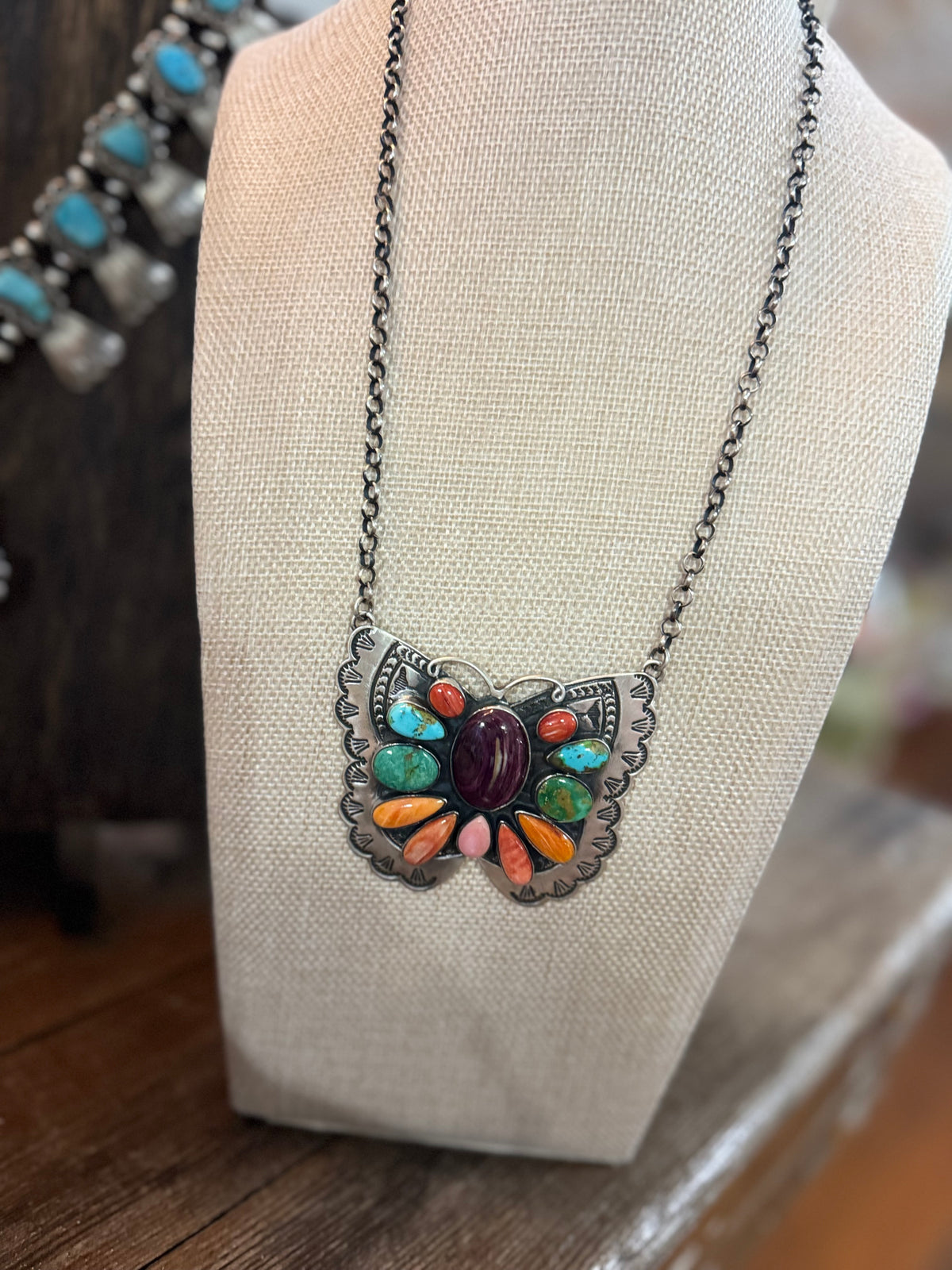 Multi stone butterfly