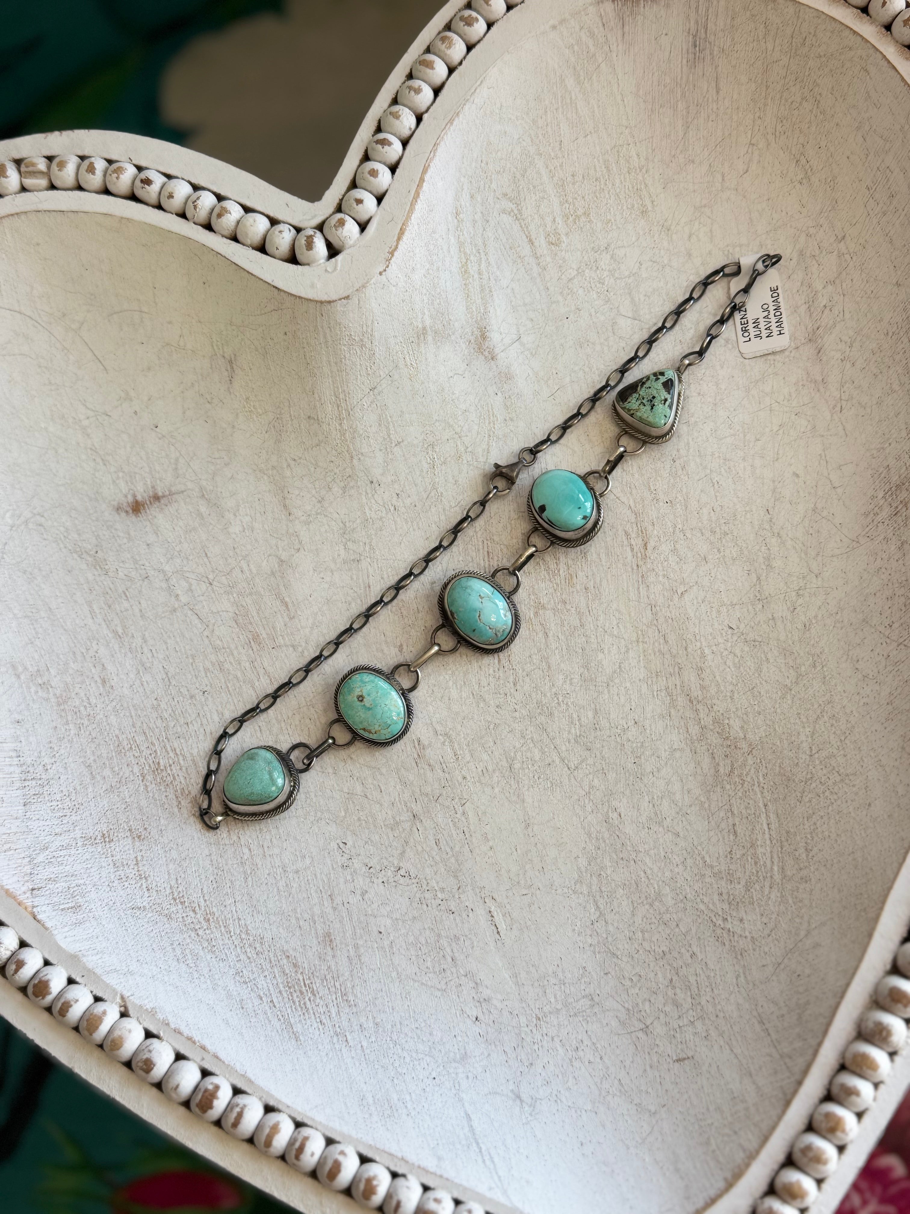 Mixed turquoise choker