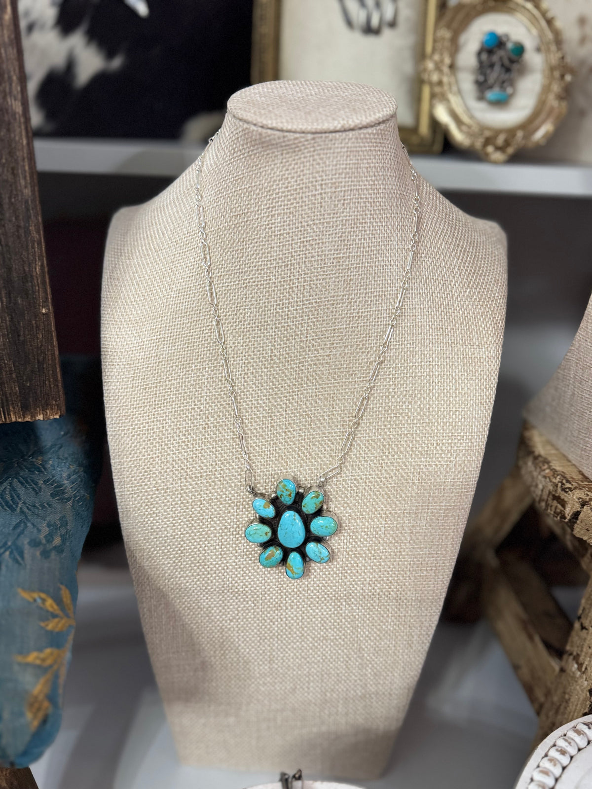 Kingman cluster necklace
