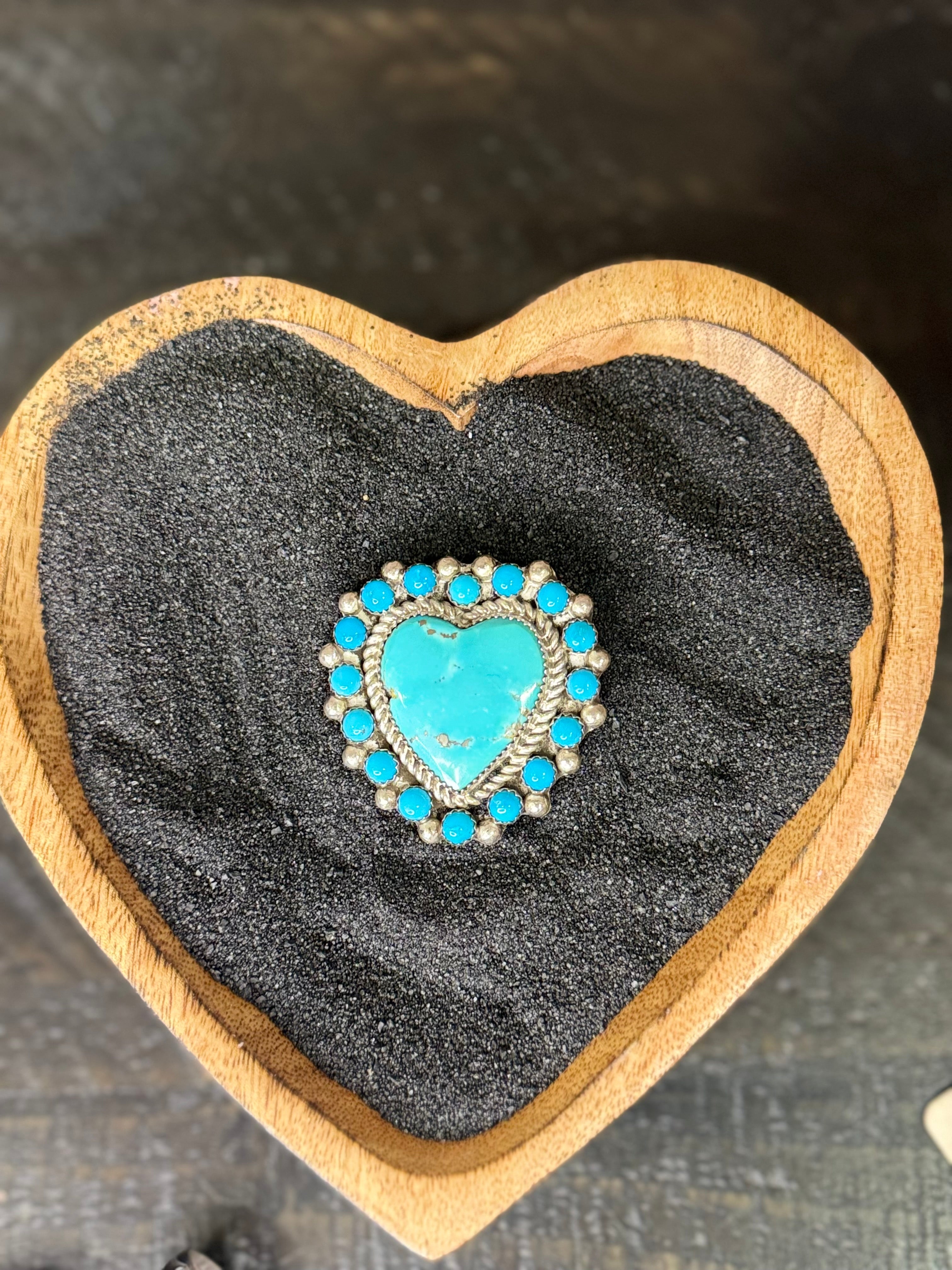 Kingman Heart Ring
