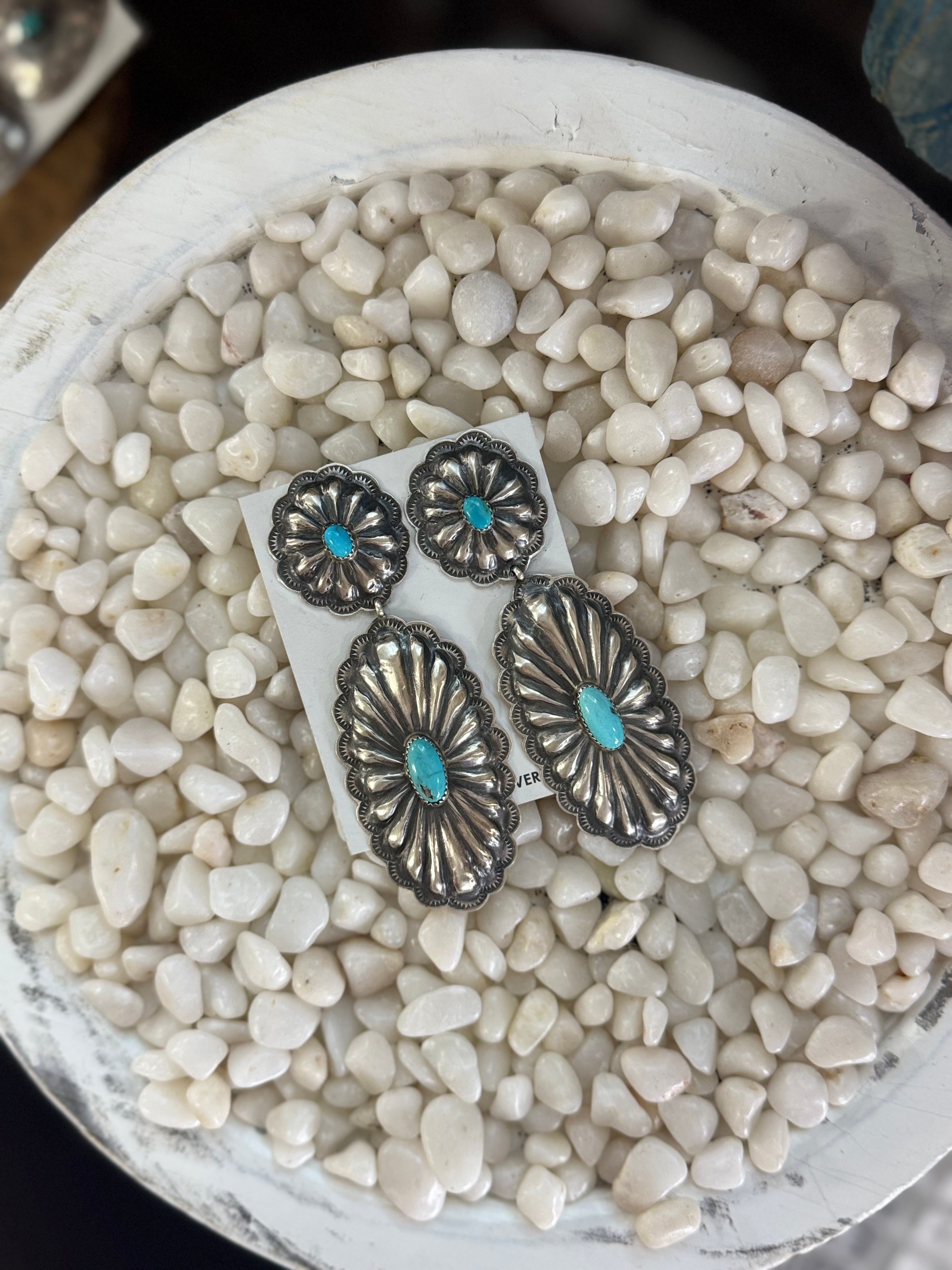Rita Lee Concho dangle earrings