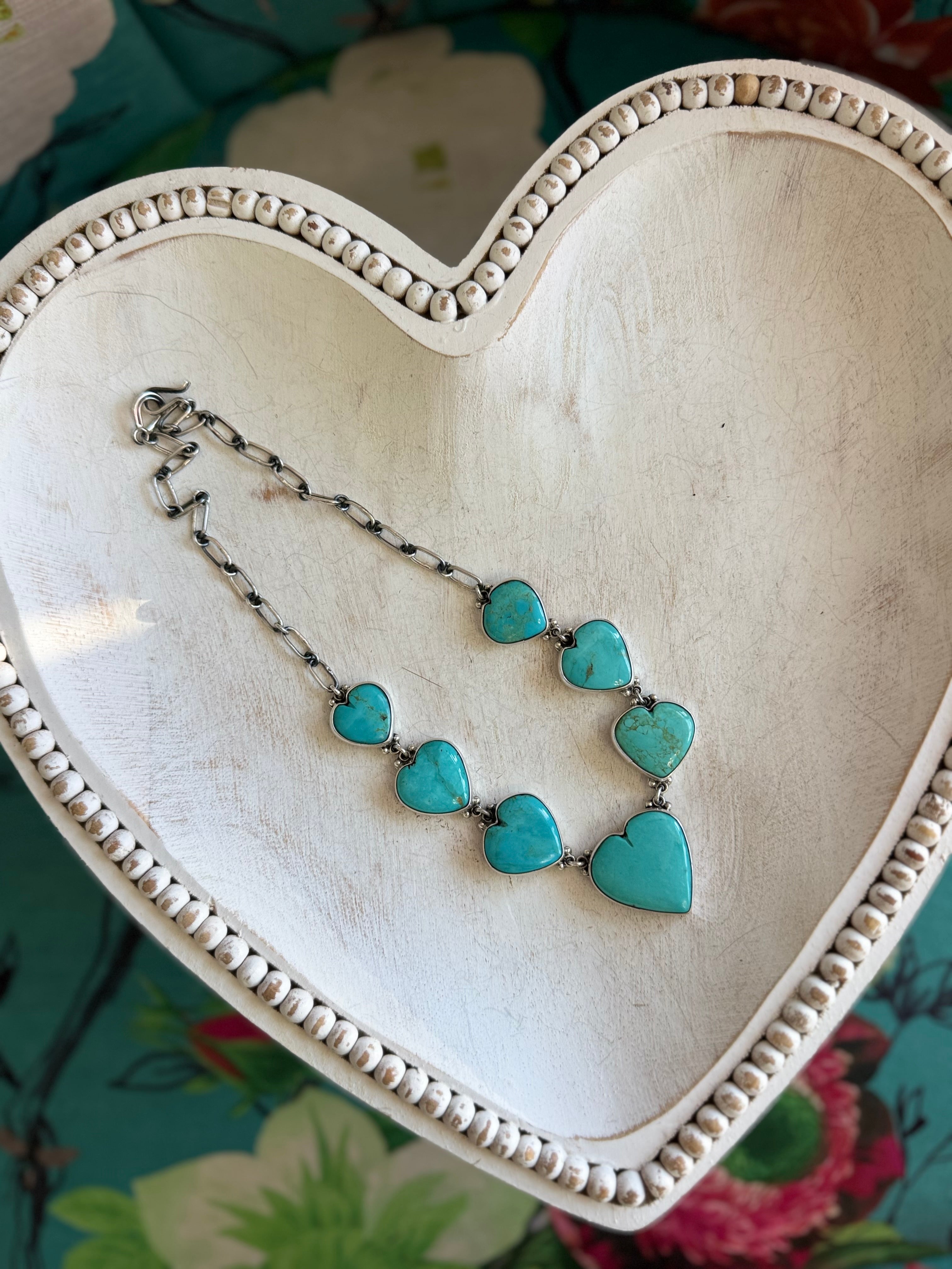 7 heart necklace by Federico Jimenez