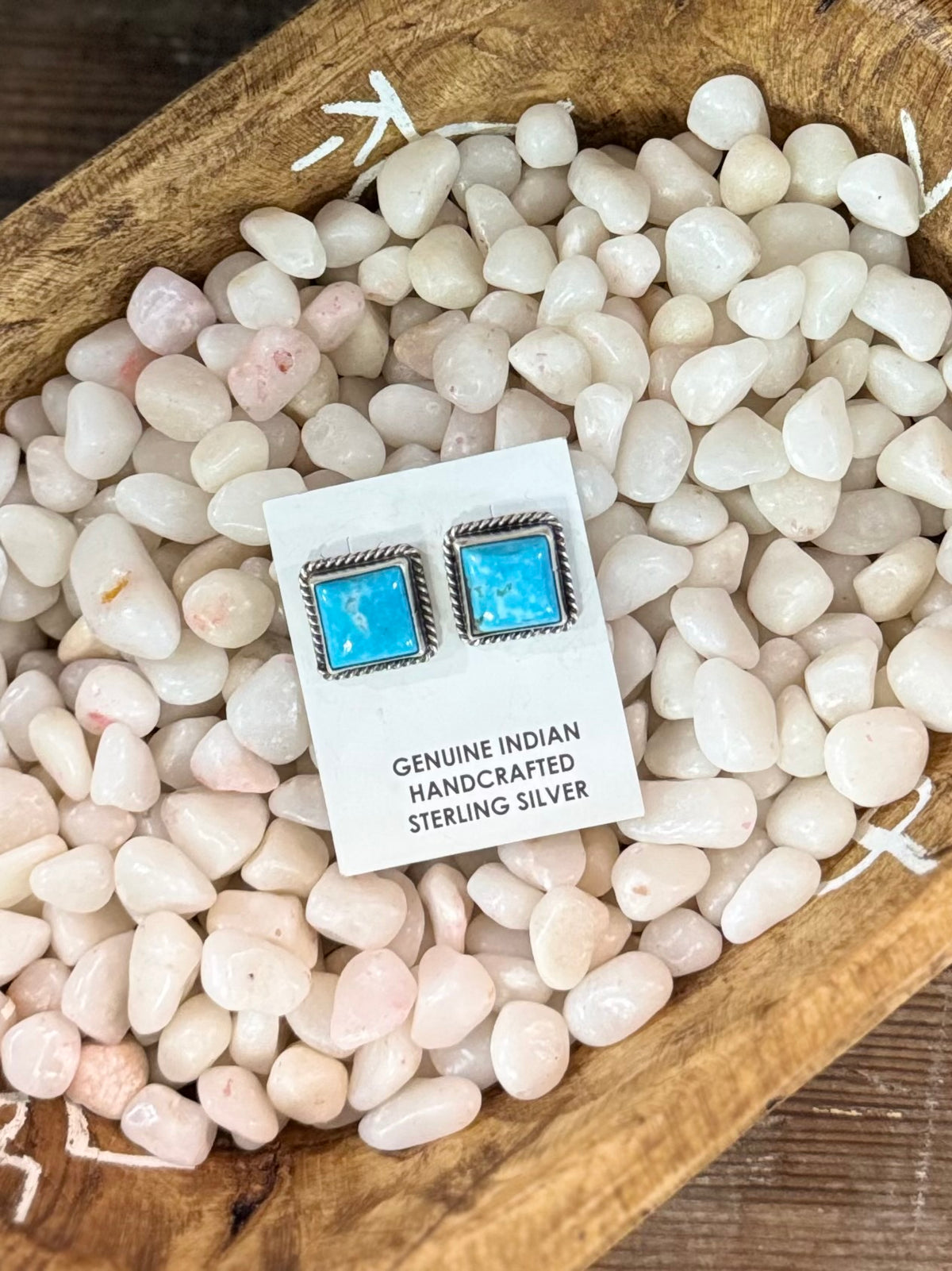 Kingman stud earrings