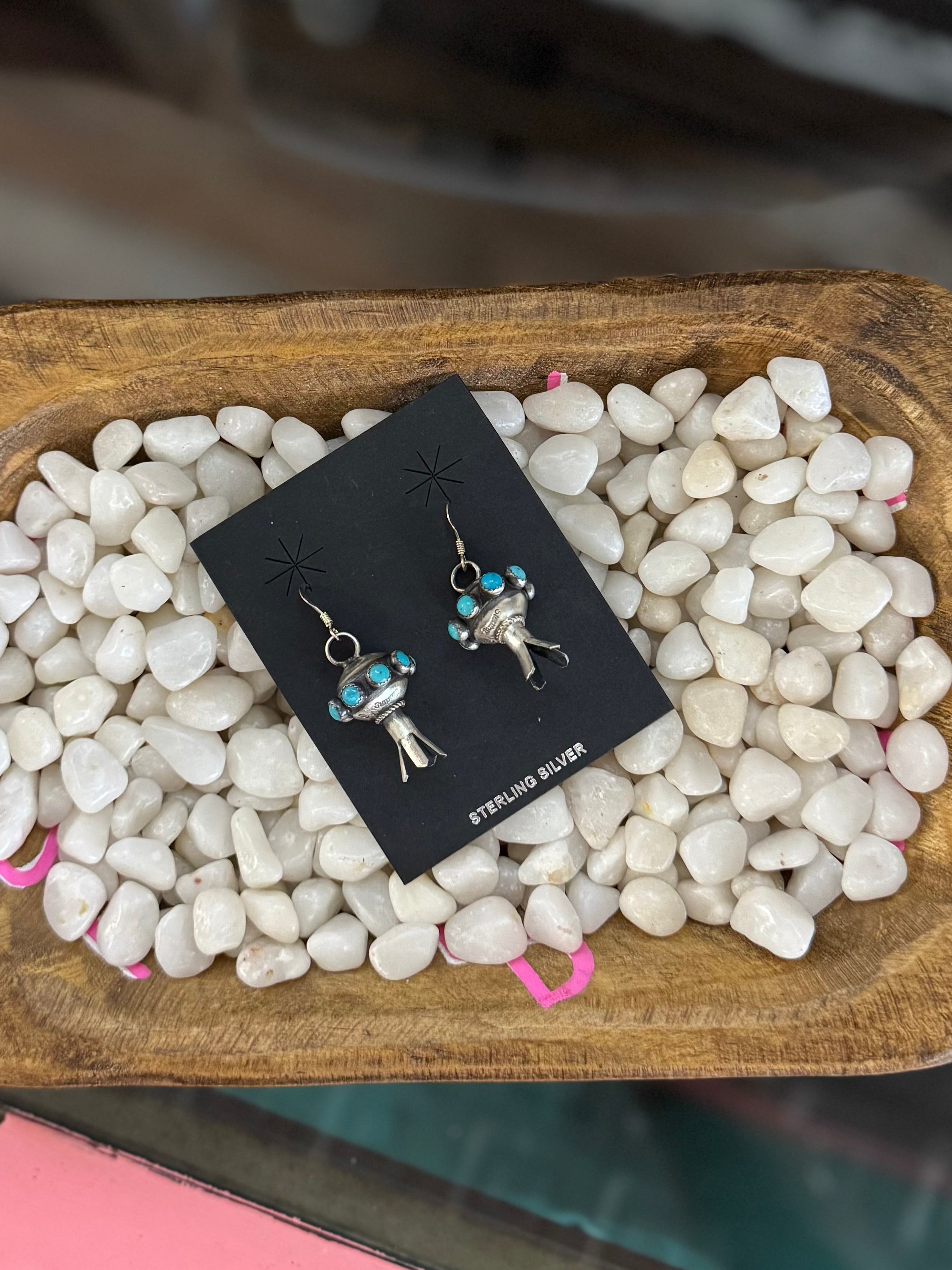Monica Smith Kingman blossom earrings