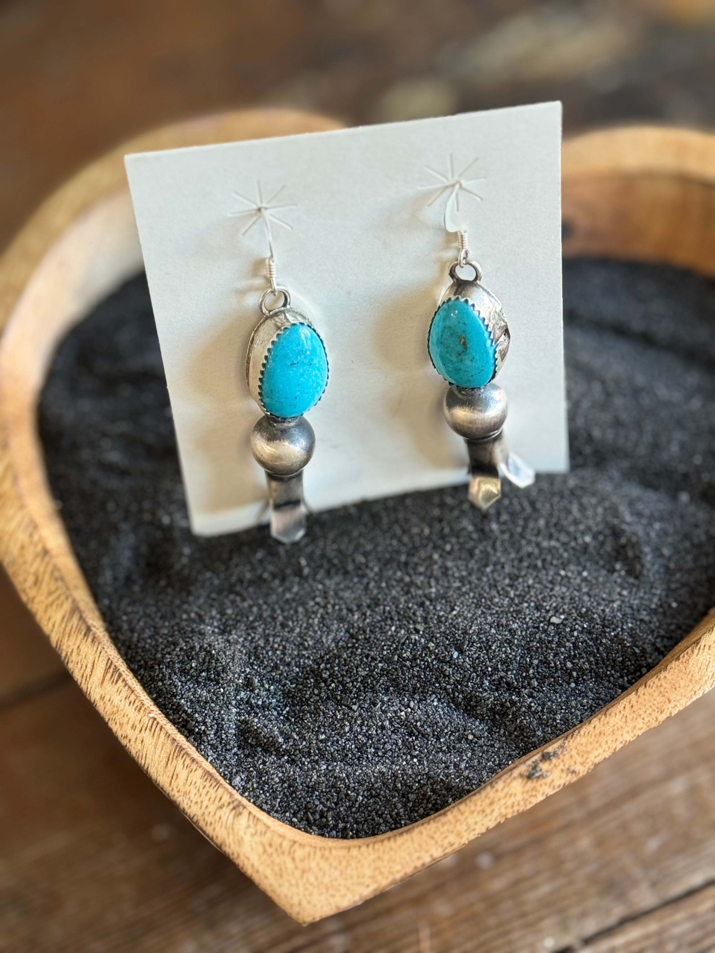 Navajo Blossom Kingman Earrings