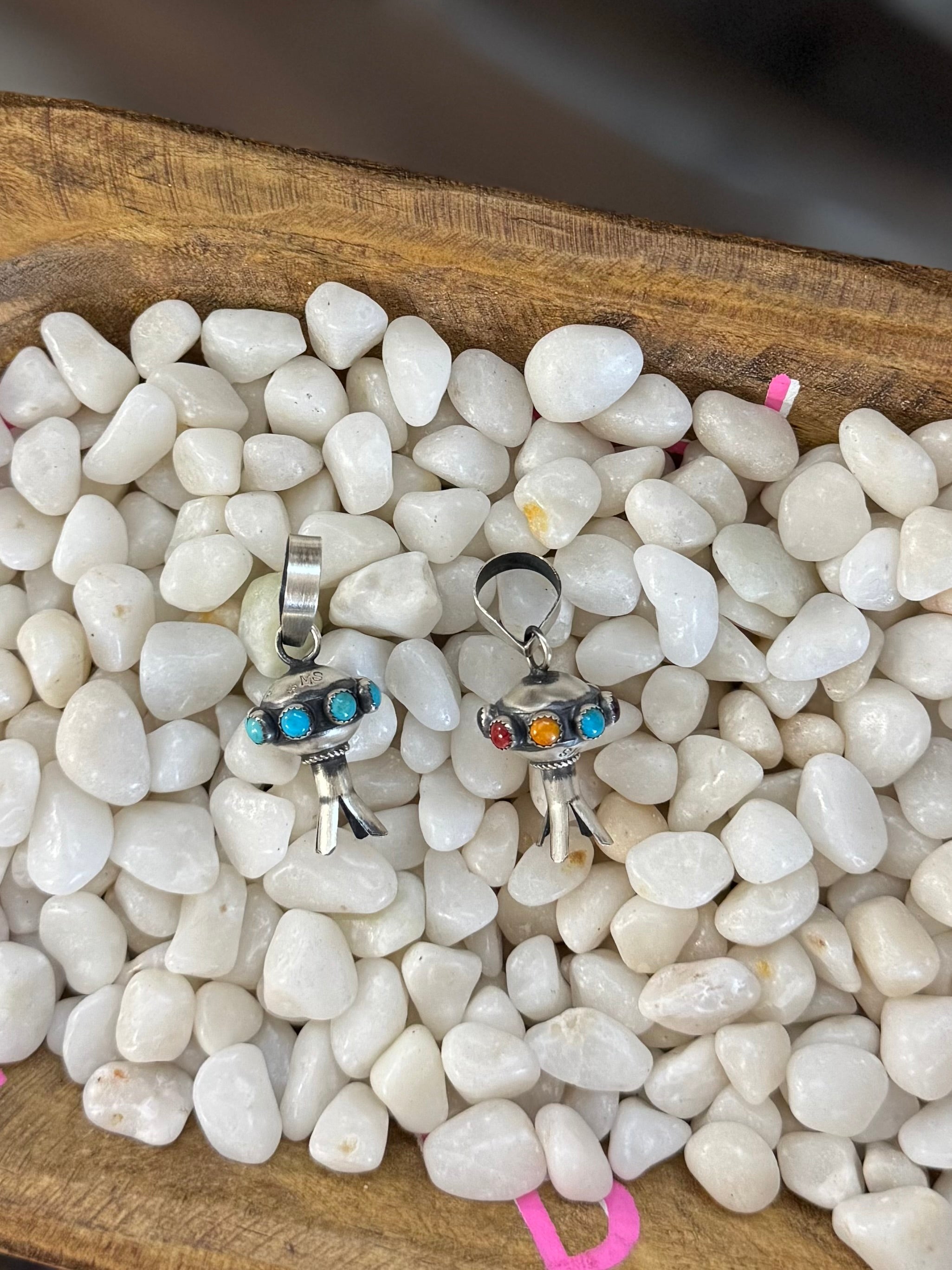Monica smith mini blossom pendants