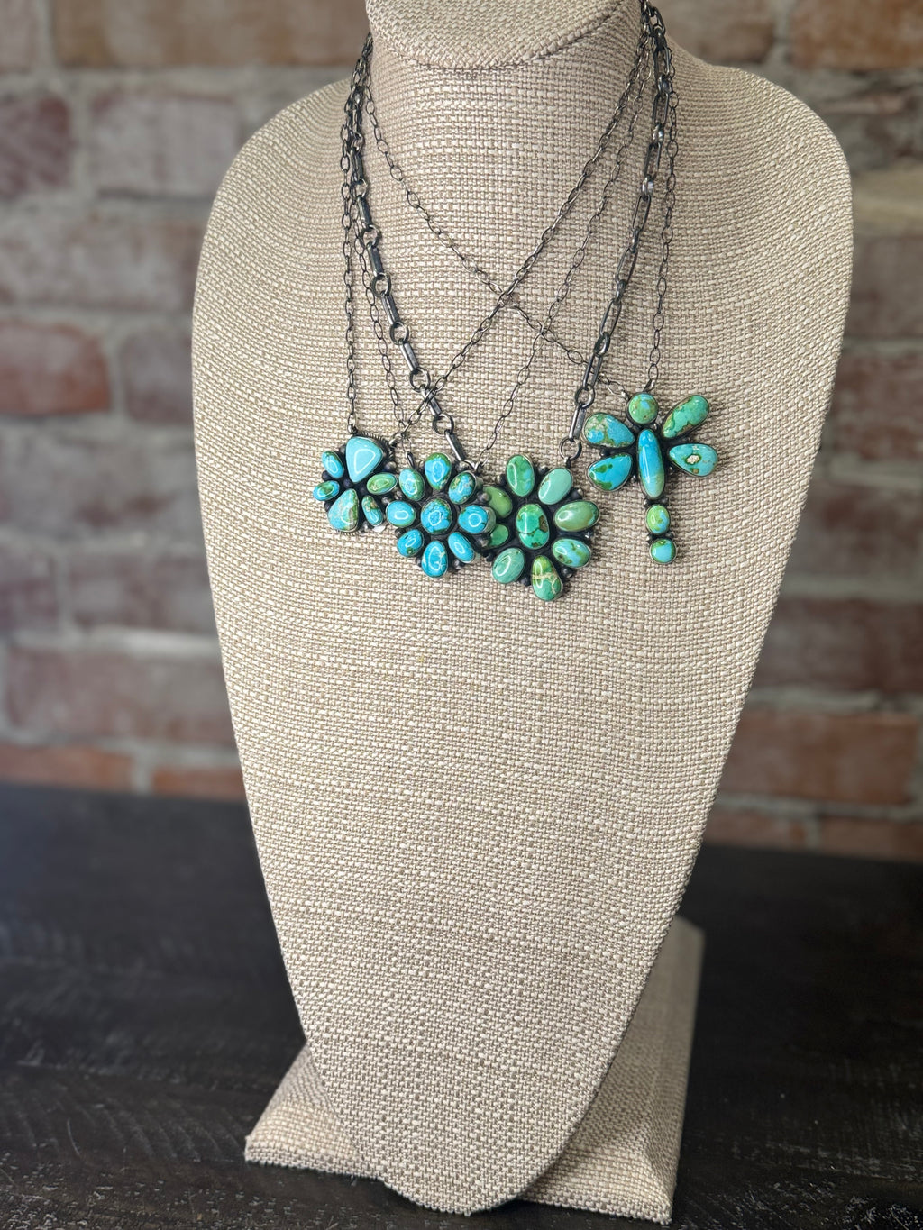 Small Cluster necklace by Tricia Smith