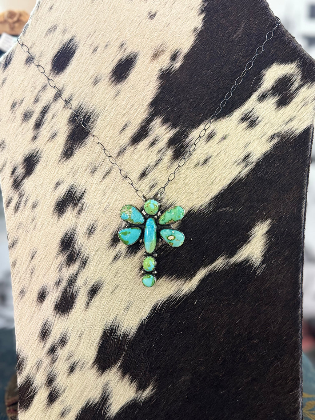 Dragonfly Cluster Necklace
