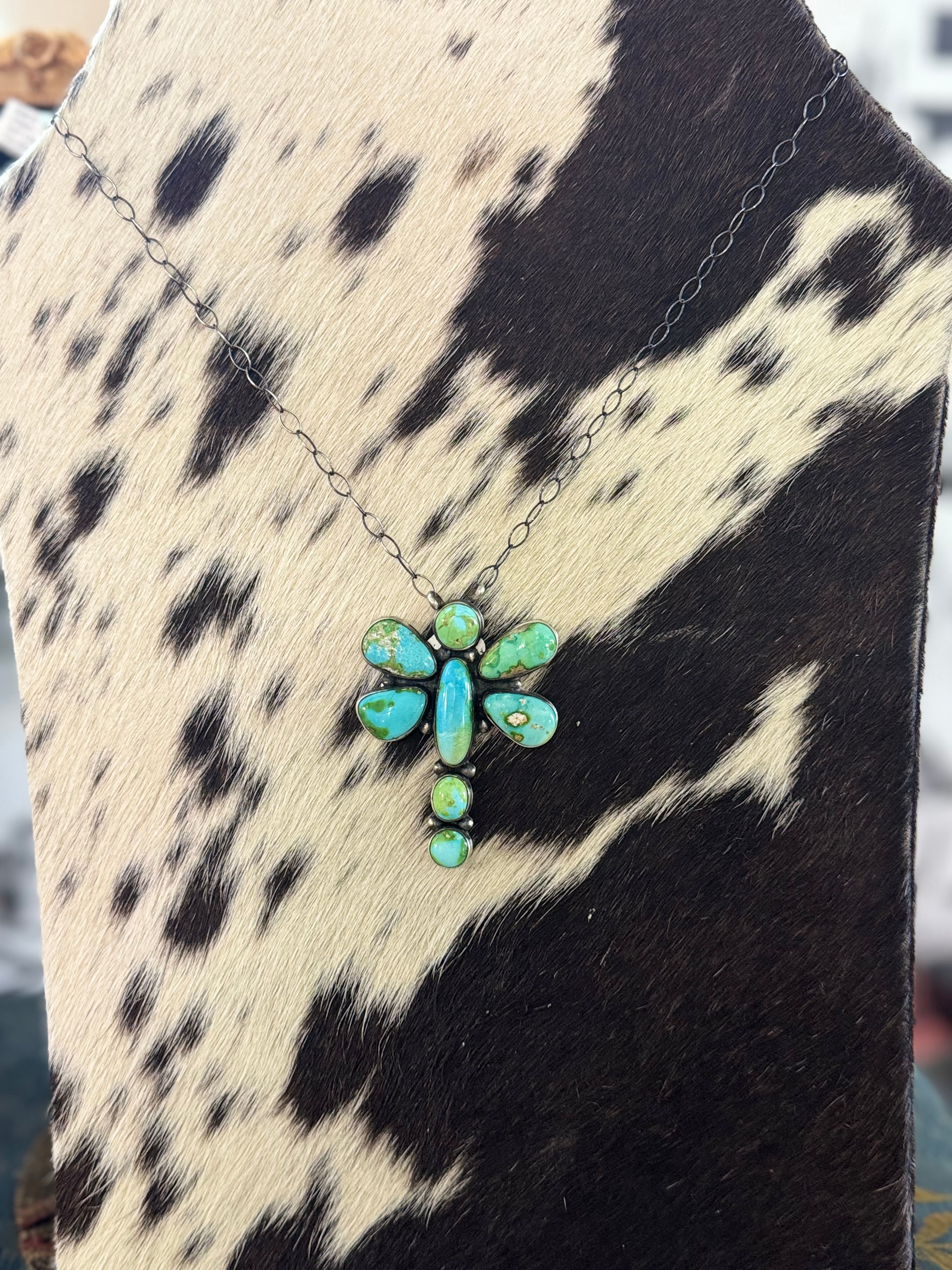 Dragonfly Cluster Necklace