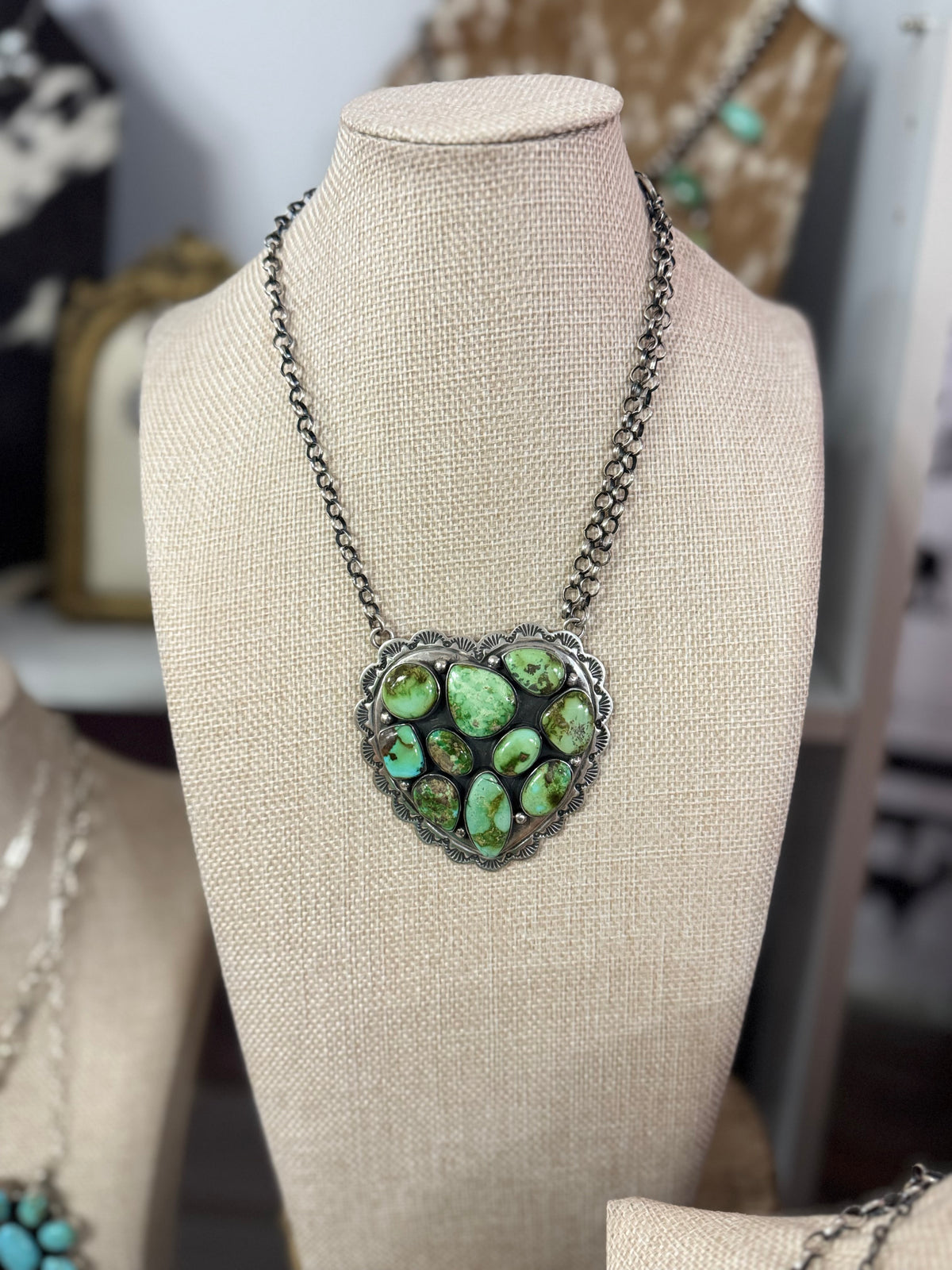 Sonoran heart necklace