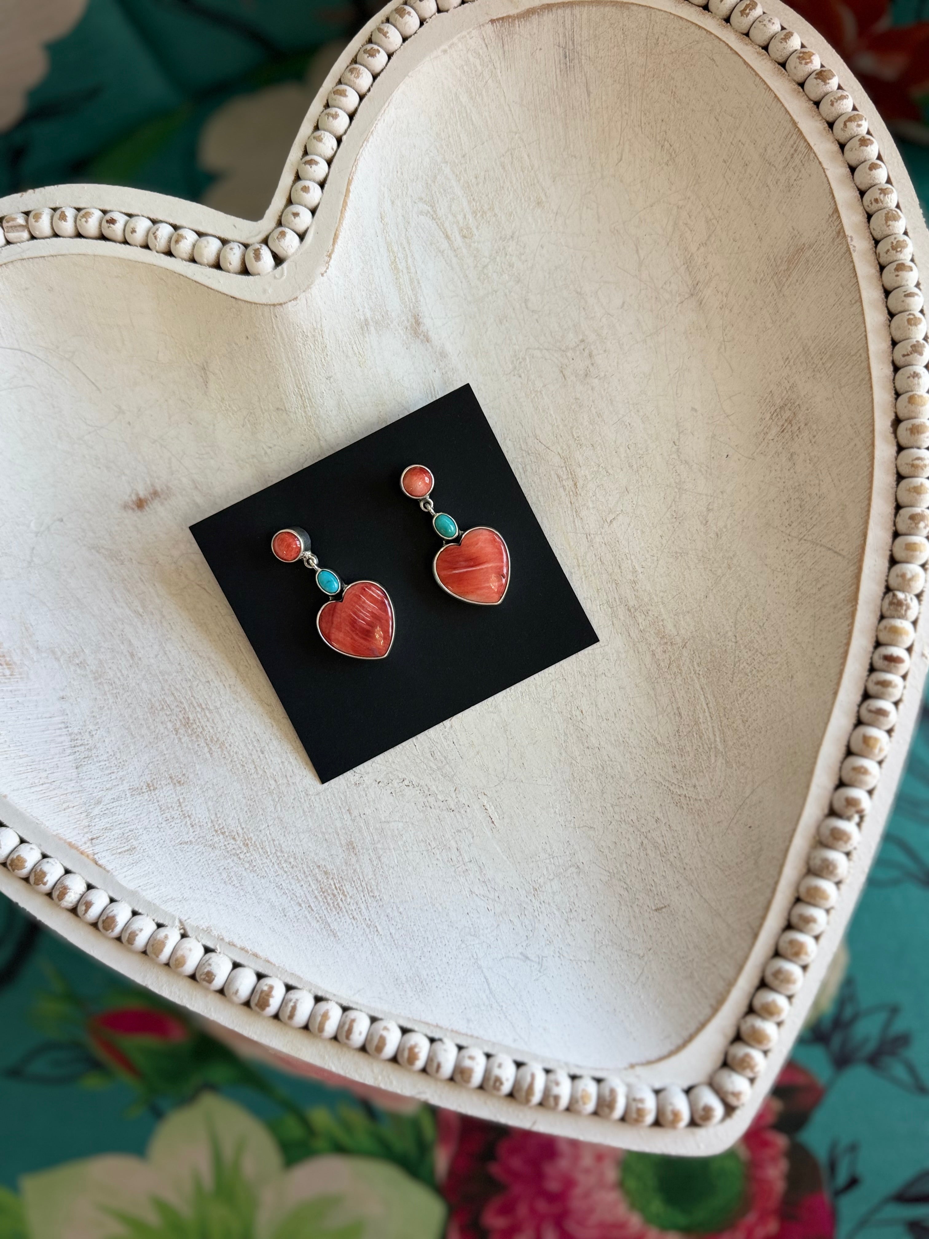Heart earrings by Federico