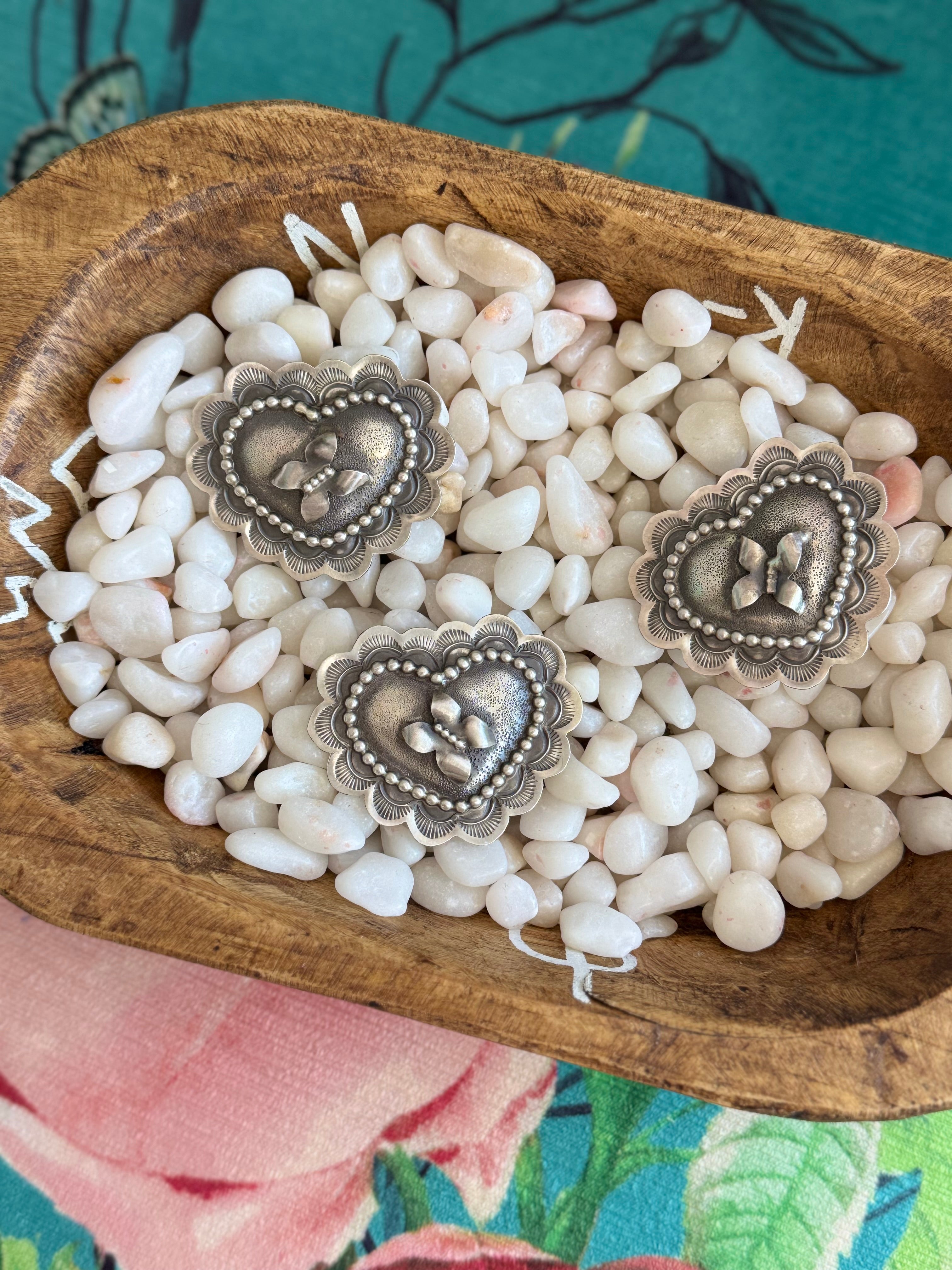 Leigha cleavland heart rings