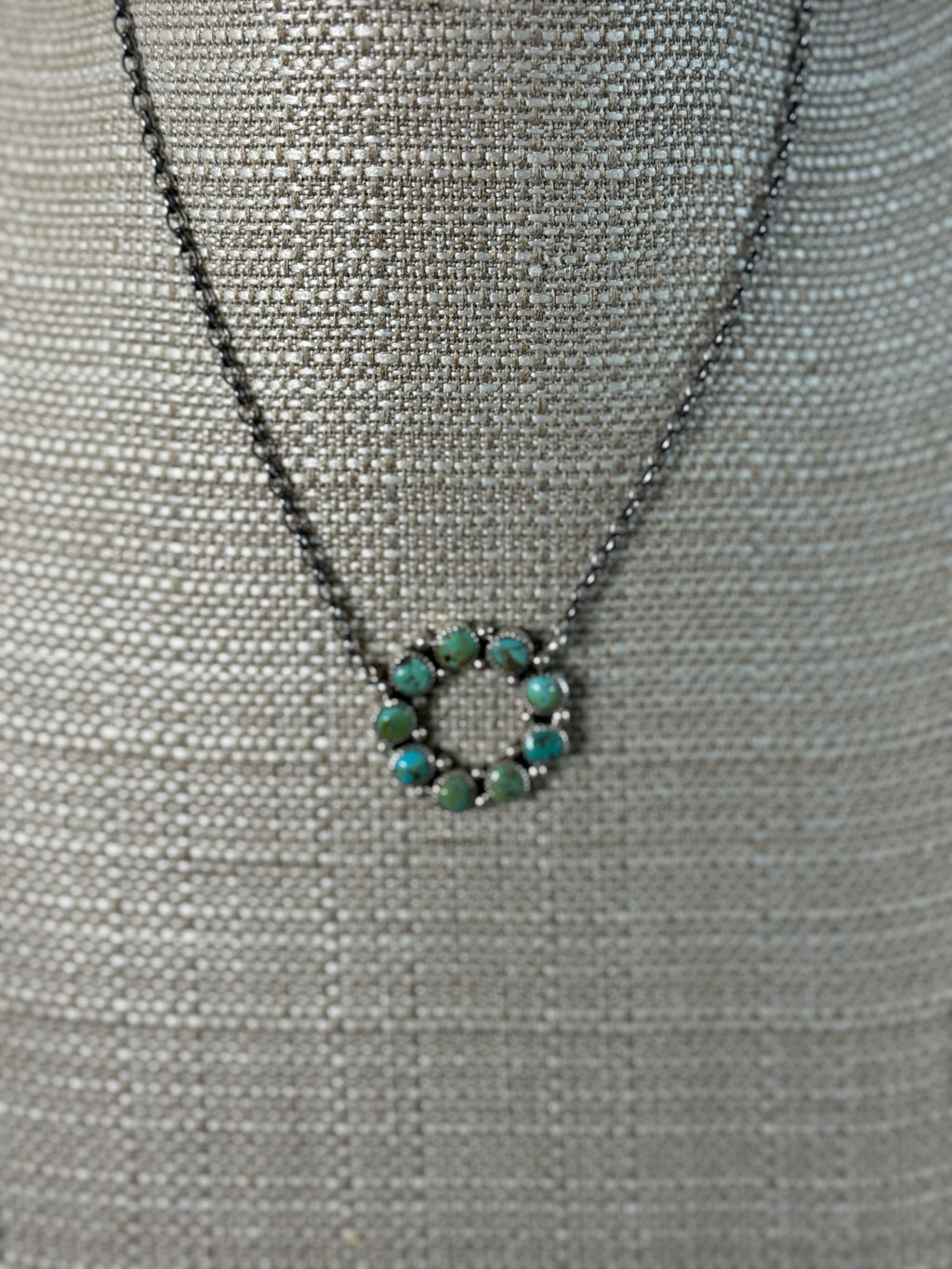Circle of Turquoise Necklace