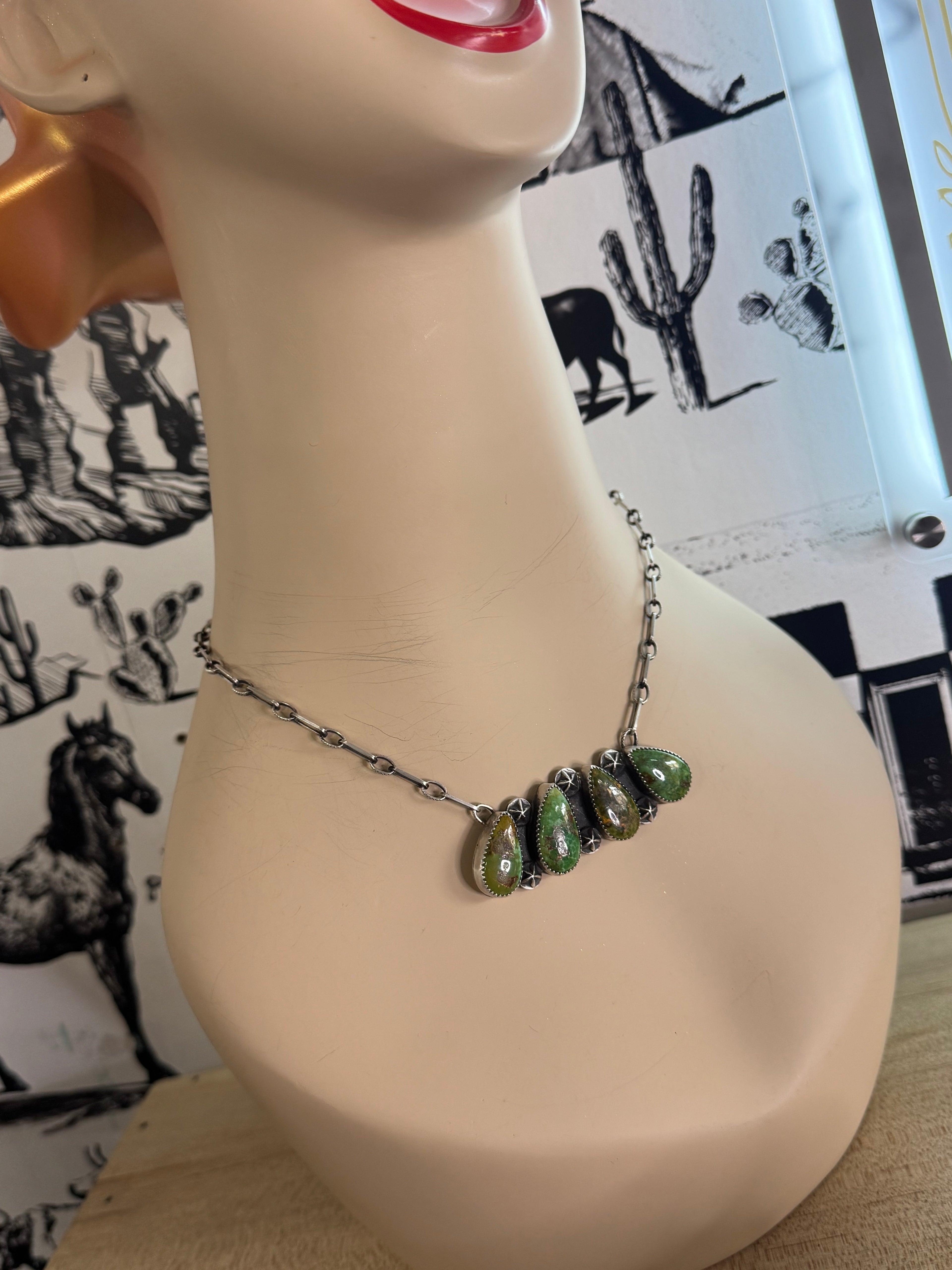 Sonoran bar necklace by Chris Ettsity