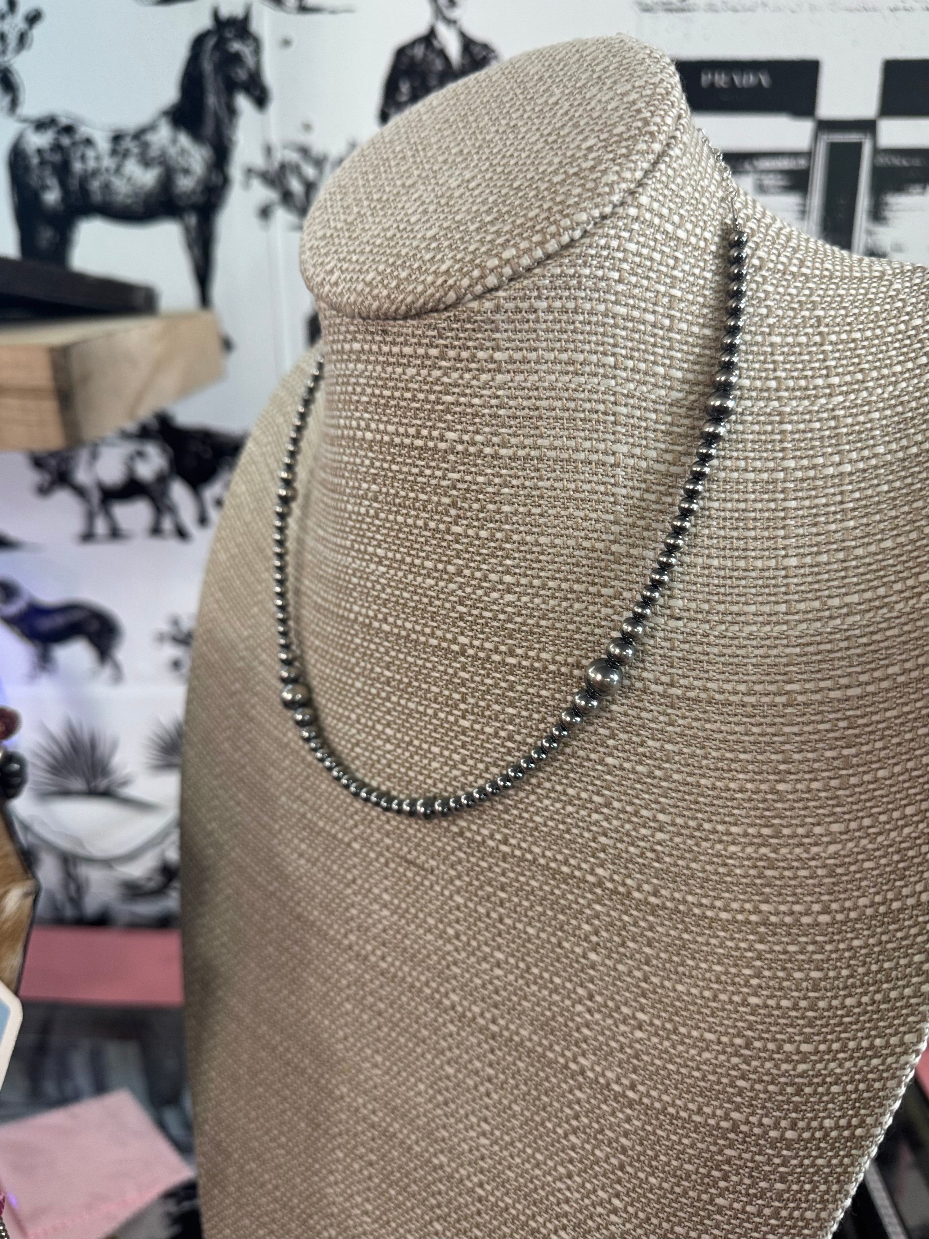 18 inch graduated pearls