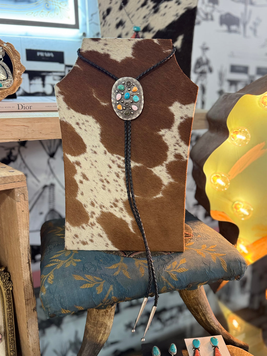 Multi stone bolo