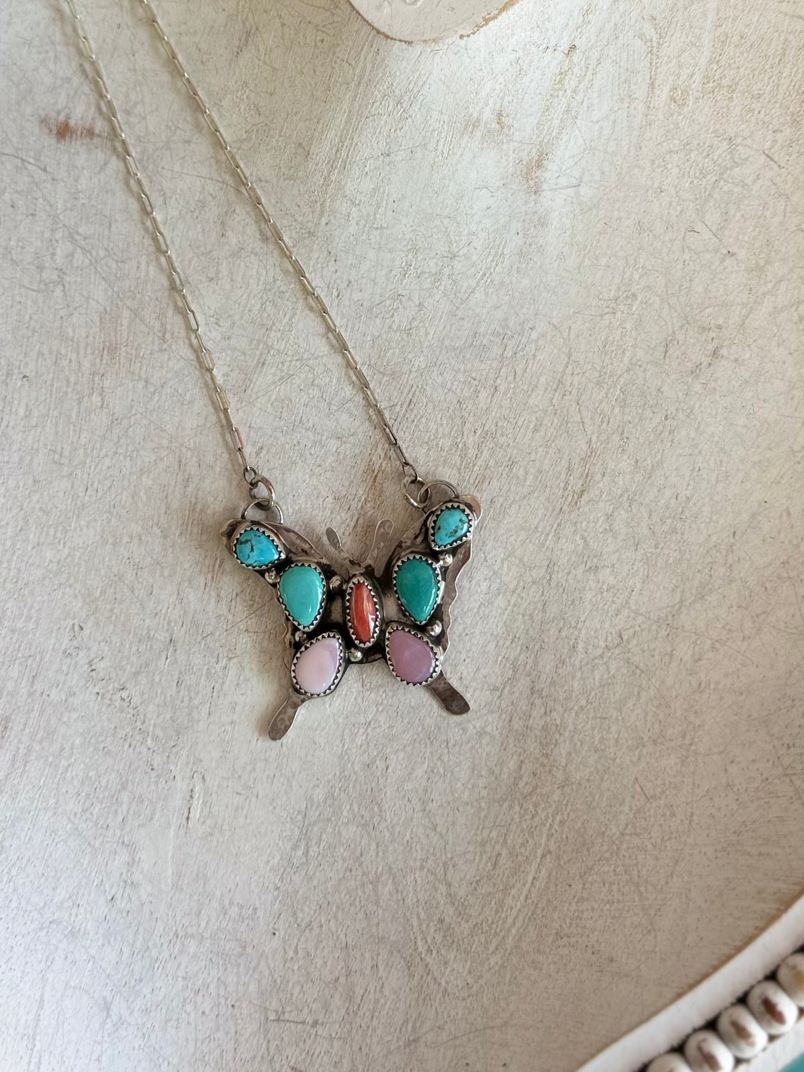 Mixed Butterly Necklace