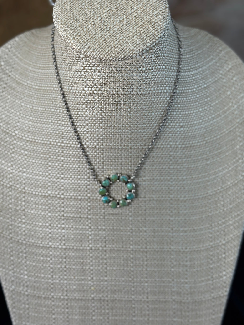 Circle of Turquoise Necklace