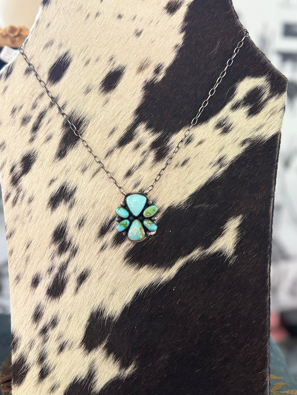 Small Cluster necklace by Tricia Smith