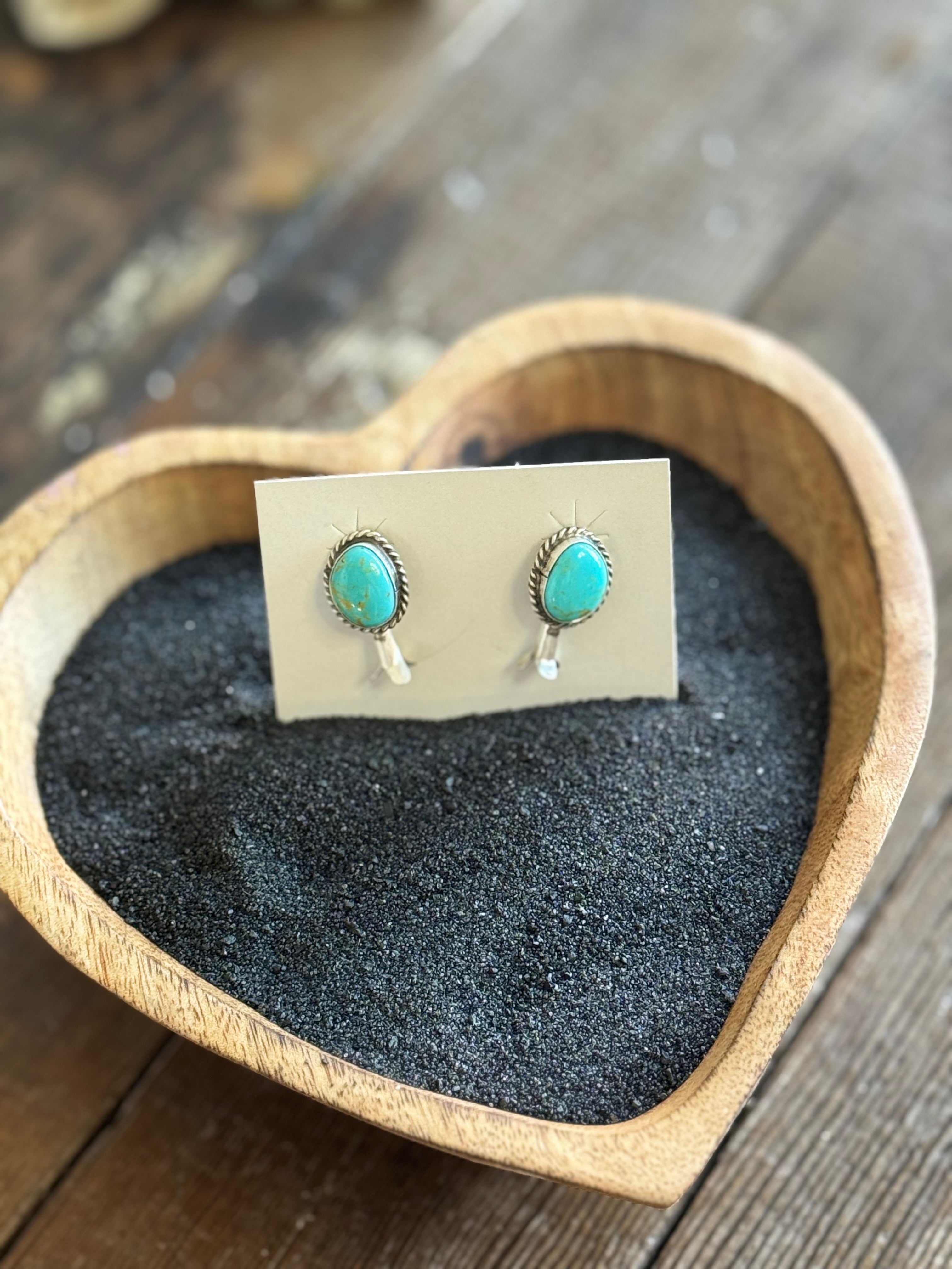 Navajo Blossom Stud Earrings