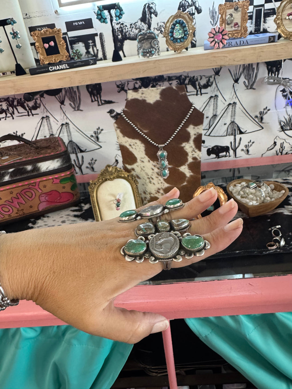 Buffalo nickel ring size 8