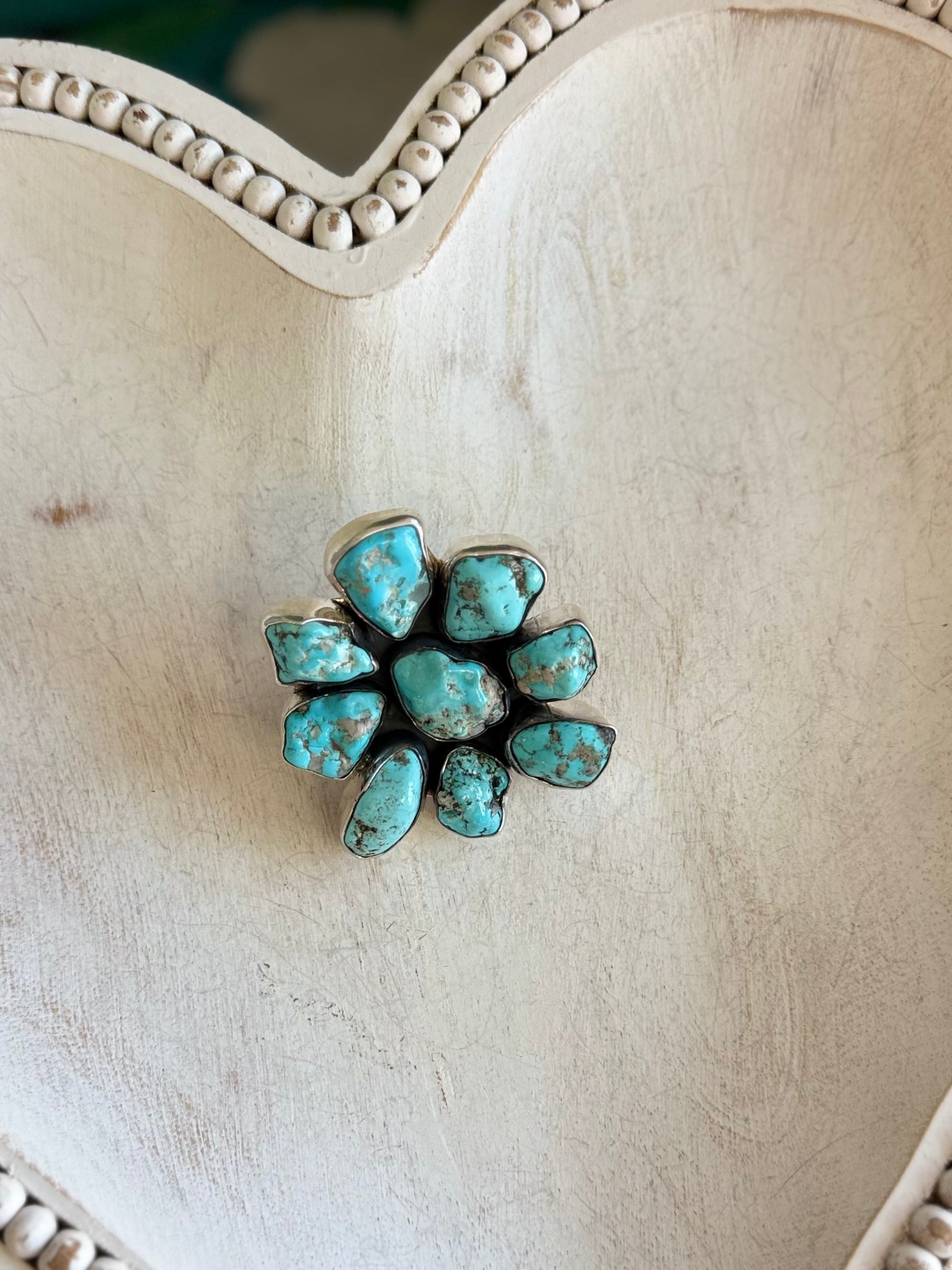 Rough Kingman cluster ring