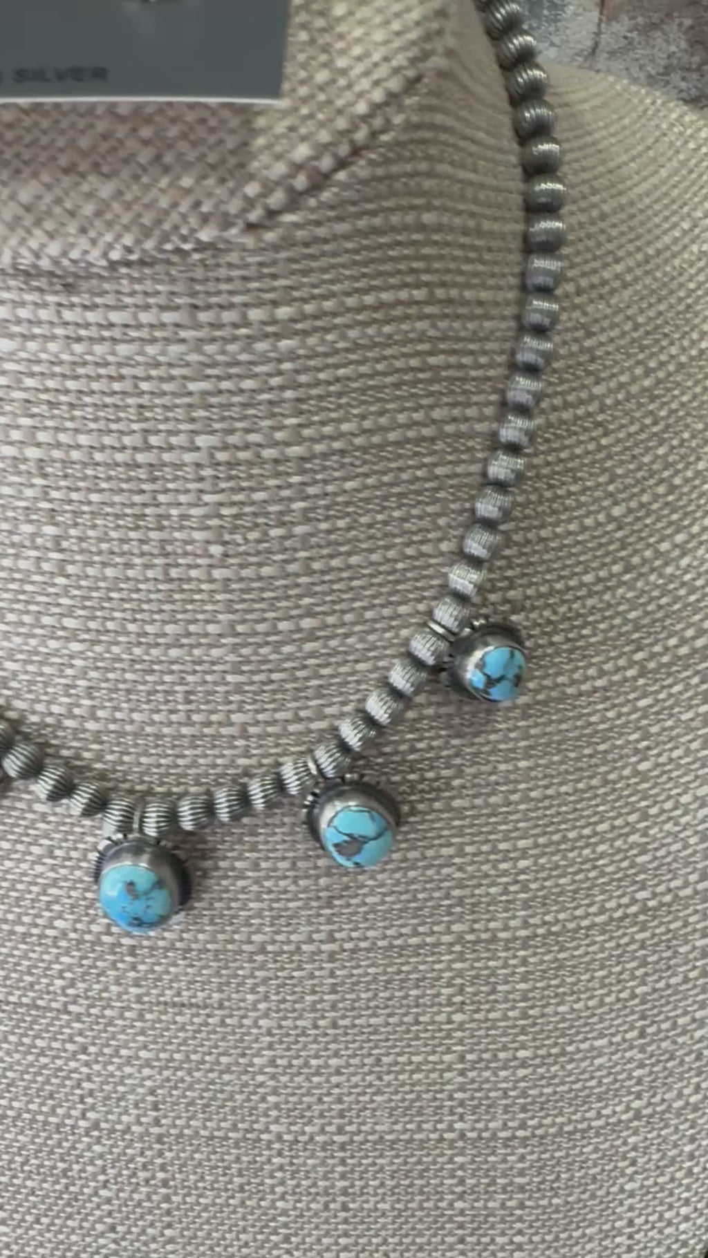 Golden Hills 5 stone necklace and earrings